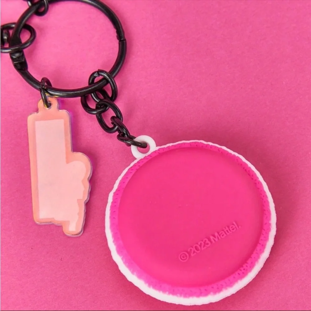 Barbie Macaron Design Keychain, Barbie Keychain
